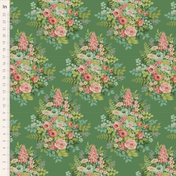 100442 whimsyflower green 25in