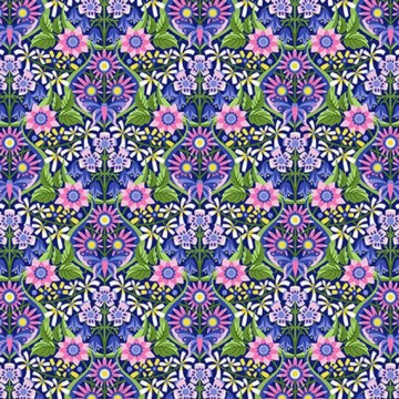 2queen of the may indigo pwjs096 jane sassaman spring fever