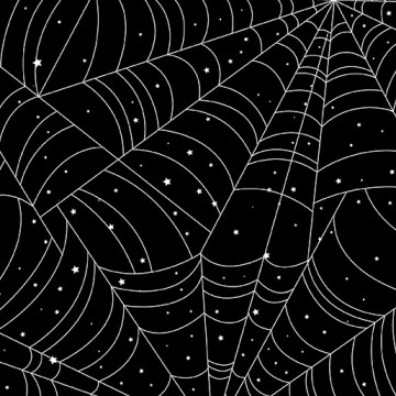 Halloween spirit gl   in a web black 12548g 12